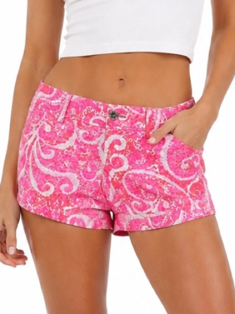 LILLY PULITZER Pink The Walsh Shorts size 0
